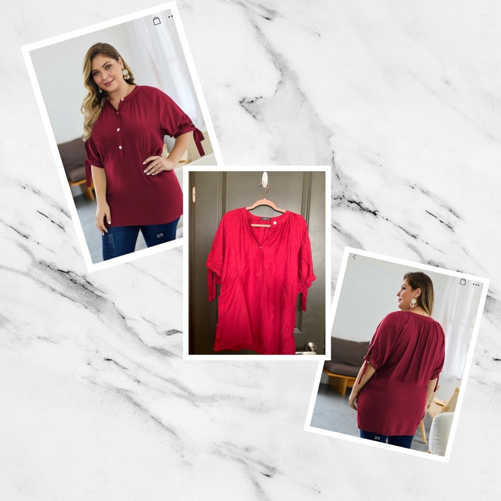 Half Button Knot Cuff Longline